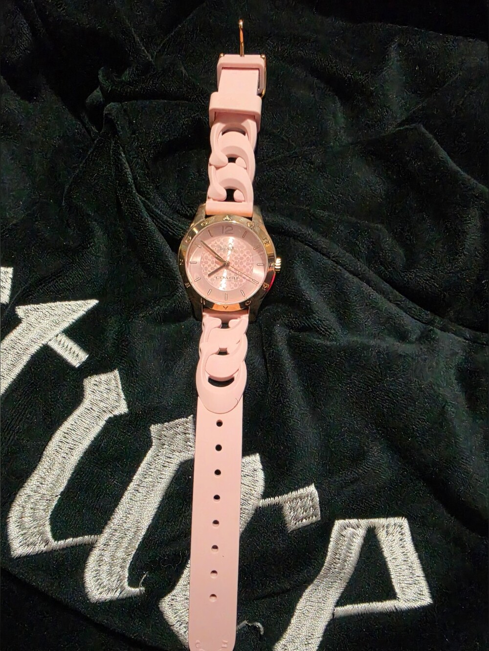 Coach Maddy Silcone Watch